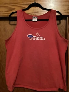 Vintage NHRA “1st In The 4.50’s” JOE AMATO 5x World Champion Tank Top Size L - Picture 1 of 7