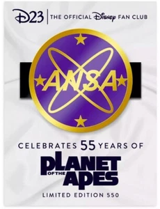 Disney D23 Planet of the Apes 55th Anniversary Limited Ed (nur 550) ANSA Pin - Bild 1 von 2