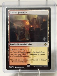 Sacred Foundry Promo Pack: Throne of Eldraine Regular MTG 🔥 Near Mint! - Picture 1 of 2