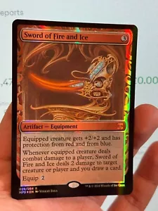 1X FOIL Sword of Fire and Ice MASTERPIECE NM MTG Magic Kaladesh Invention MPS - Bild 1 von 4