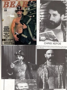 BÄRENMAGAZIN 23 PAUL BARRESI FEUERWEHRMANN! BIG HAIRY HUNKS DADDIES LEDER HERREN - Bild 1 von 1