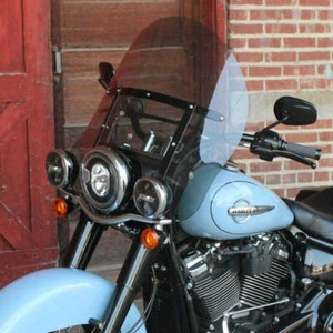 Klock Werks 17" Flare Tint Windshield Harley Davidson Softail 2018-23 FLDE - Picture 1 of 2