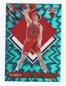 2024-25 Panini NBA Hoops Tribute Matas Buzelis #295 Teal Explosion RC Rookie - Picture 1 of 2