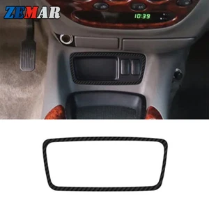 Cubierta de caja de almacenamiento central de fibra de carbono para Toyota Tundra doble cabina 2004-06 - Imagen 1 de 13