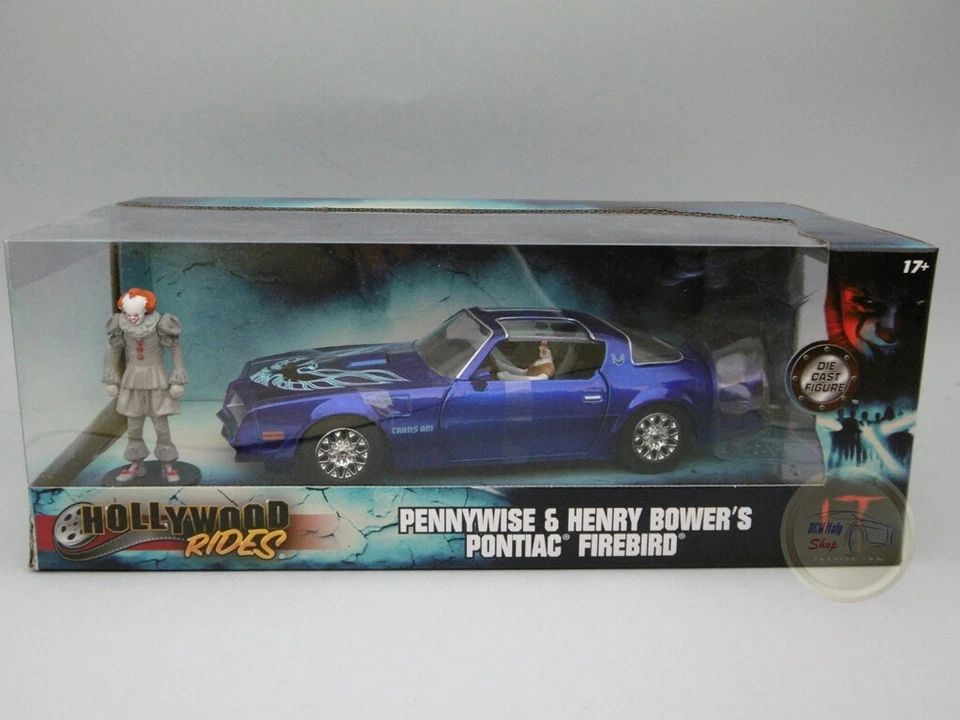 Pontiac Firebird "Pennywise & Henry Bower" - Jada Toys 1:24 - JA31118BL - Immagine 1 di 1