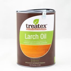 Treatex Exterior Larch Oil (31390)  = 2.5 Ltr Tin
