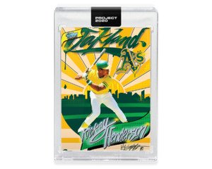 Topps PROJECT 2020 Card 273 - 1980 Rickey Henderson by King Saladeen