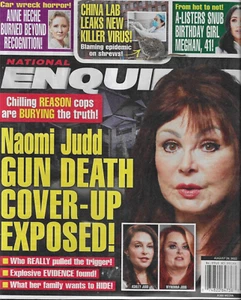 National Enquirer Magazine Naomi Judd Anne Heche Olivia Newton John Fox News '22 - Picture 1 of 12