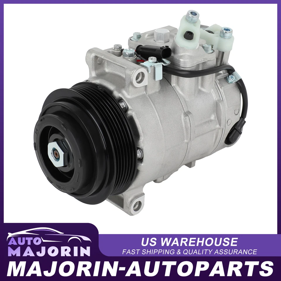 AC A/C Compressor w/Clutch For Mercedes-Benz 2010-2014 E350 Fits 2008-2012 C300 - Image 1 of 1