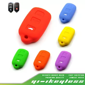 Funda Silicona para Toyota 4Runner Camry Corolla Avalon Llave Remota 4 Botones - Imagen 1 de 13