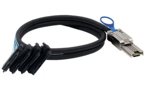 Cable de disco duro Wonderwires Mini SAS 26 pines SFF-8088 a 4 x 8482 29+15 pines SAS - Imagen 1 de 6