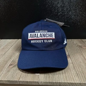Colorado Avalanche Hockey Club Mütze Kappe Herren Strapback Navy NHL Hockey Adidas NEU - Bild 1 von 9