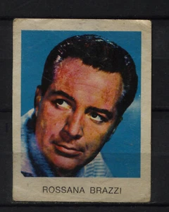 Rossana Brazzi Vintage 1960s Movie Film Star Trading Card - Picture 1 of 2