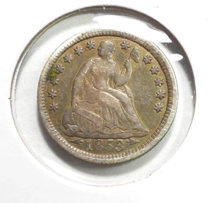 1853 w/Arrows Liberty Seated Silver Half Dime in VF Condition (549) - Picture 1 of 2