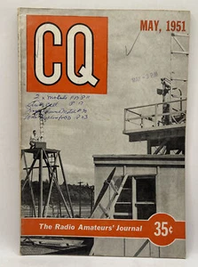 CQ The Radio Amateurs Journal ARRL American Radio Relay League May 1951 - Picture 1 of 2