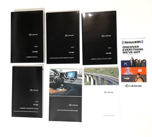 LEXUS GX460 2023 JUEGO MANUAL DEL PROPIETARIO ESTUCHE OEM - Imagen 1 de 2