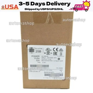 AB 25B-D2P3N114 NEW PowerFlex 525 0.75kW 1Hp AC Drive 25BD2P3N114 - Picture 1 of 4
