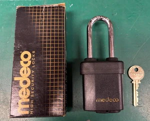 Medeco Hochsicherheits-Vorhängeschloss KIK - Locksport Sammlerschloss - Bild 1 von 4