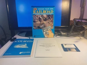 Design Your Own Railroad Software by Abracadata For Apple Mac (1993) CIB - Picture 1 of 8