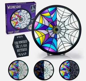 WOW! STUFF Wednesday Window Moodlight with Multi-Modi Giftable Light | Official - Bild 1 von 5