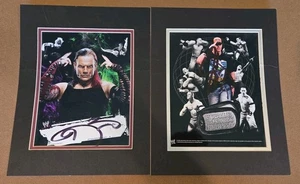 08,09 WWE OFFICIAL JOHN CENA & JEFF HARDY AUTOGRAPH 8x10 WRESTLING STARS - Bild 1 von 9