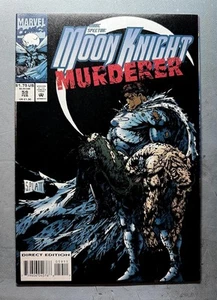 MOON KNIGHT 59 (VF/NM 9.0) 1st SLIME / STEPHEN PLATT ART / WHITE PAGES / 1993 * - Picture 1 of 2