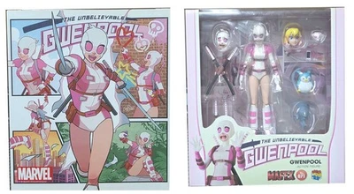 Medicom Marvel Deadpool: Gwenpool MAFex Action Figure - Image 1 of 3