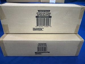 Universus Attack On Titan Apocalypse Booster Display Case Factory Sealed - Bild 1 von 5