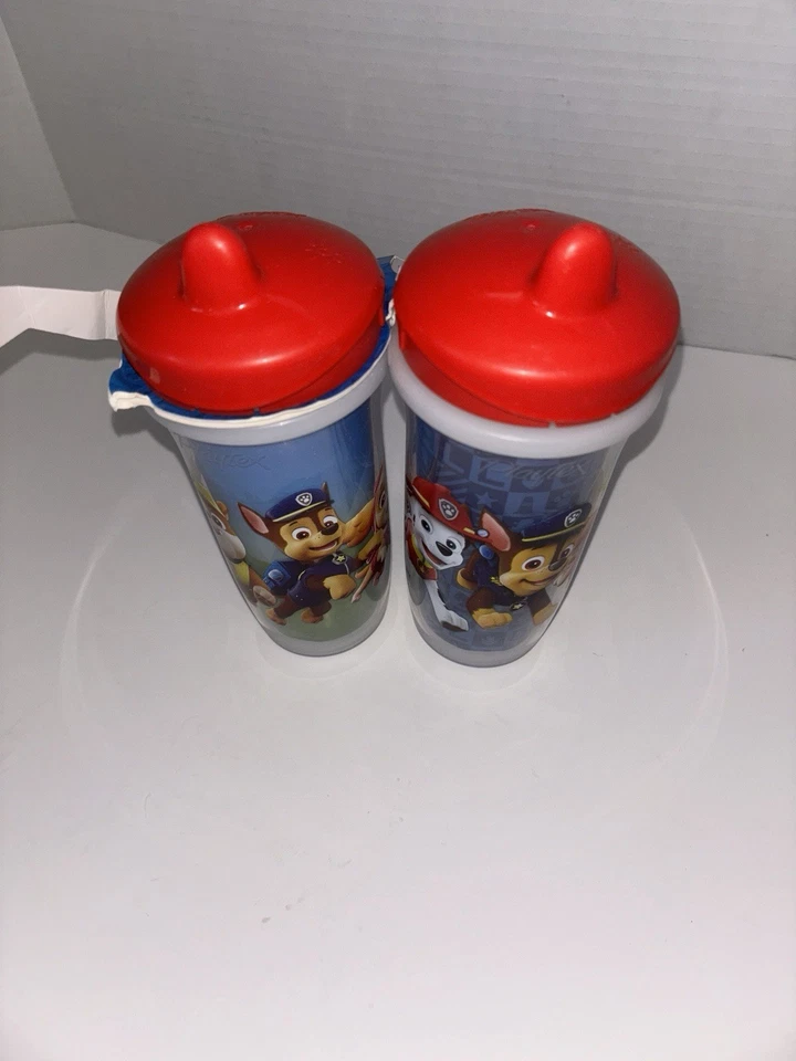 Paquete de 2 - PAW PATRL Playtex SIPSTERS 9 onzas taza para sorber 100 % a prueba de derrames libre de BPA Foto 1 de 3