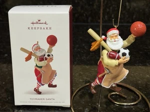 Hallmark Keepsake 2018 “Toymaker Santa” Ornament #19 - Picture 1 of 16
