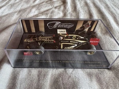 Minichamps Lotus E20 Raikkonen 1/43 Scale Diecast Model Car Custom Collectible - Image 1 of 4