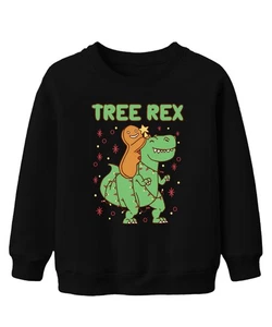Tree Rex Gingerbread Christmas Tree Dino - Xmas Xmas Gift Unisex K - Picture 1 of 10