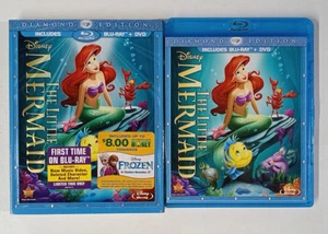 The Little Mermaid Diamond Edition Blu-Ray + DVD w/ Slipcover - Imagen 1 de 4