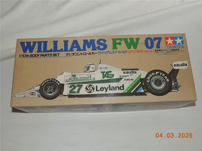 TAMIYA R/C 1/10 F1 WILLIAMS FW07 BODY PARTS SET KIT #SP1131 - Image 1 of 4