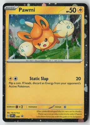 Pawmi - (Cosmos Holo) 040 - SV: Scarlet & Violet Promo Cards Holo - PTCG - Image 1 of 2