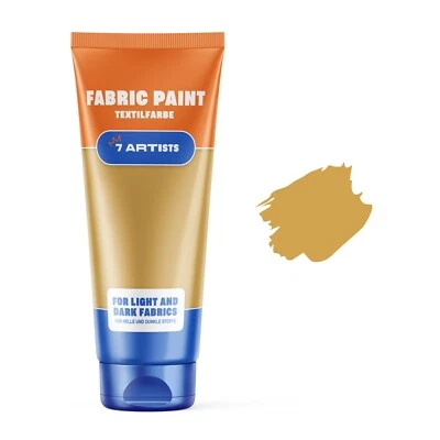 7 Artists Stoffmalfarben 60ml Stofffarben Textilfarbe Acrylfarbe Auf Wasserbasis - Bild 1 von 4