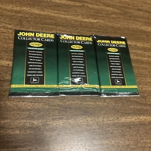 John Deere Collector Cards 3 packs ~ 10 In Each ~ Limited Edition 1995~ Unopened - Picture 1 of 3
