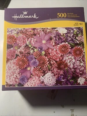 Rompecabezas Hallmark nuevo en caja Bountiful Blossoms 500 piezas Foto 1 de 4