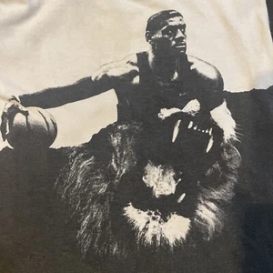 Nike Lebron Boy's 7 Black T-shirt. Basketball Super Rare - Picture 1 of 7