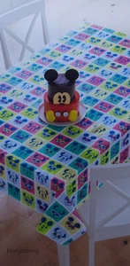 Mantel oblongo Disney Mickey & Minnie Mouse Summer Peva Flannelback 60x84 - Imagen 1 de 2