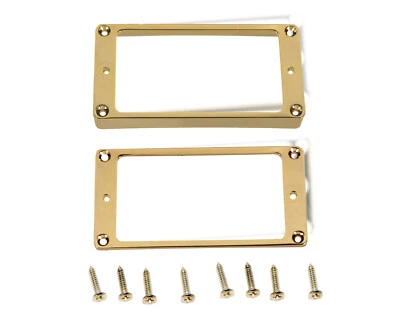 Humbucker Arch Trim Cover Gold Metal Set 0811190GD2 - Image 1 of 4