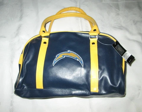 LOS ANGELES CHARGERS Embroidered Logo Fastlane Purse #02 - NEW Cover