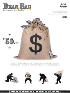 POP SUNDAY Bean Bag Fashion Collectibles Stuffed Bag Prop Decor 50cm New Stock