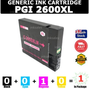 1x PGI2600 PGI-2600XL Magenta Generic Ink For Canon MB5060 MB5160 MB5360 IB4060 - Picture 1 of 2