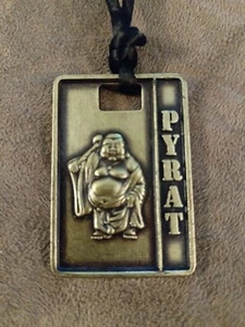PYRAT Hoti Buddha Zen Flasche Charm Medaillon Antik Bronze Farbe - Bild 1 von 6