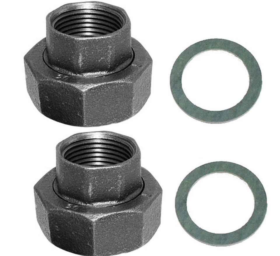 Pumpenverschraubung Satz 1 1/2" x 1" - 2" x 1 1/4" für Umwälzpumpe Wilo Grundfos