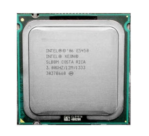 Intel Xeon E5450 3.0Ghz Quad Core LGA 775 SLBBM CPU Processor 1333 MHz 80 W - Picture 1 of 2