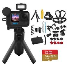 GoPro HERO12 Black Creator Edition Camera with Froggi Accessory Kit  64GB Card