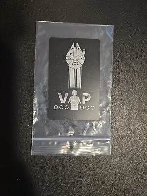 LEGO Gear black vip card Black VIP Members Card new collector item 5005747 - Image 1 of 4