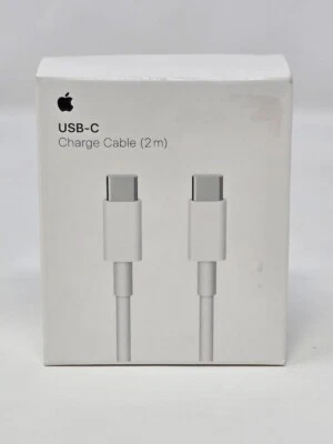 Genuine Apple MLL82AM/A USB Type-C Charge Cable (2m) A1739 6.6' - Open - Image 1 of 3
